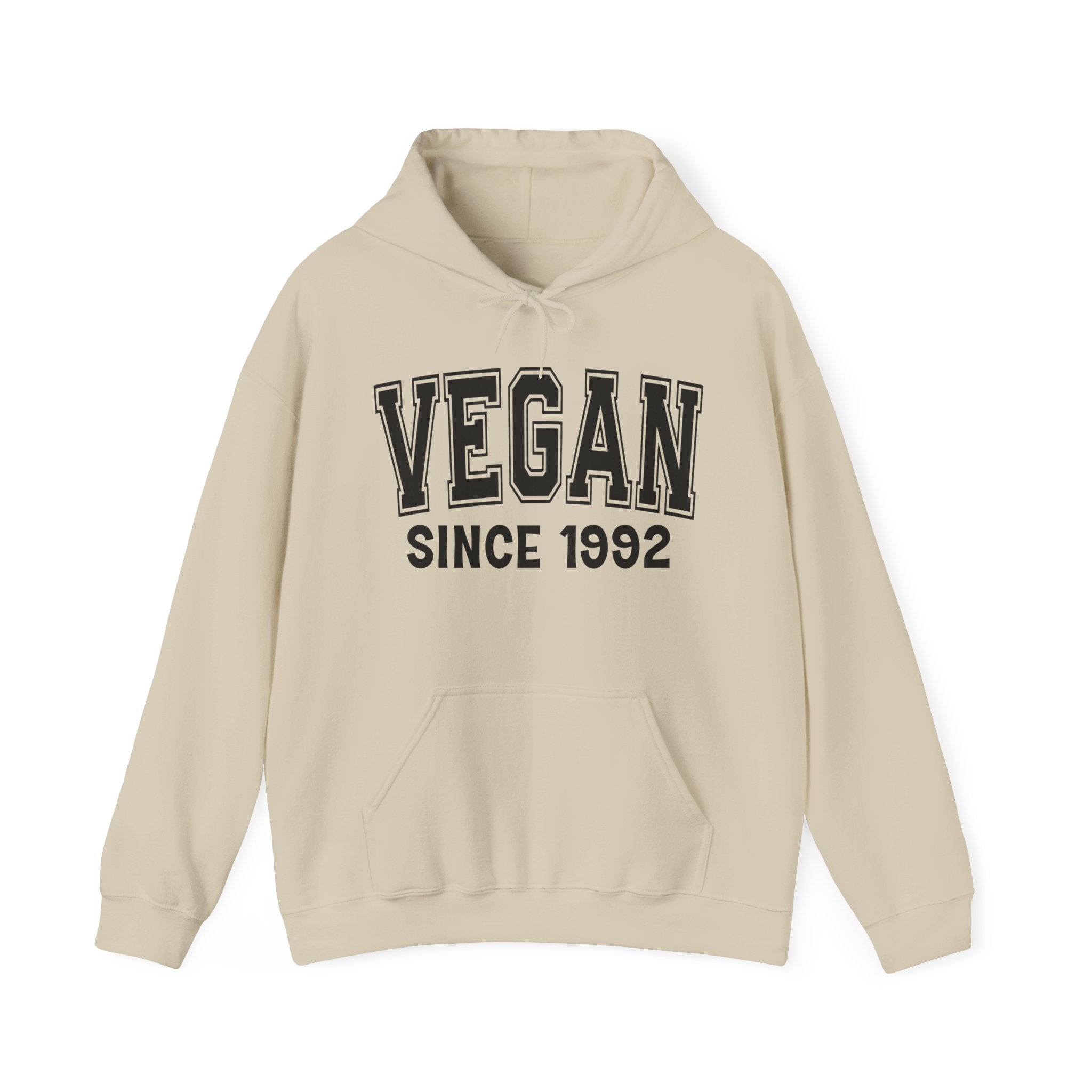 Vegan Personalization Hoodie - Add Your Special "Since Date"