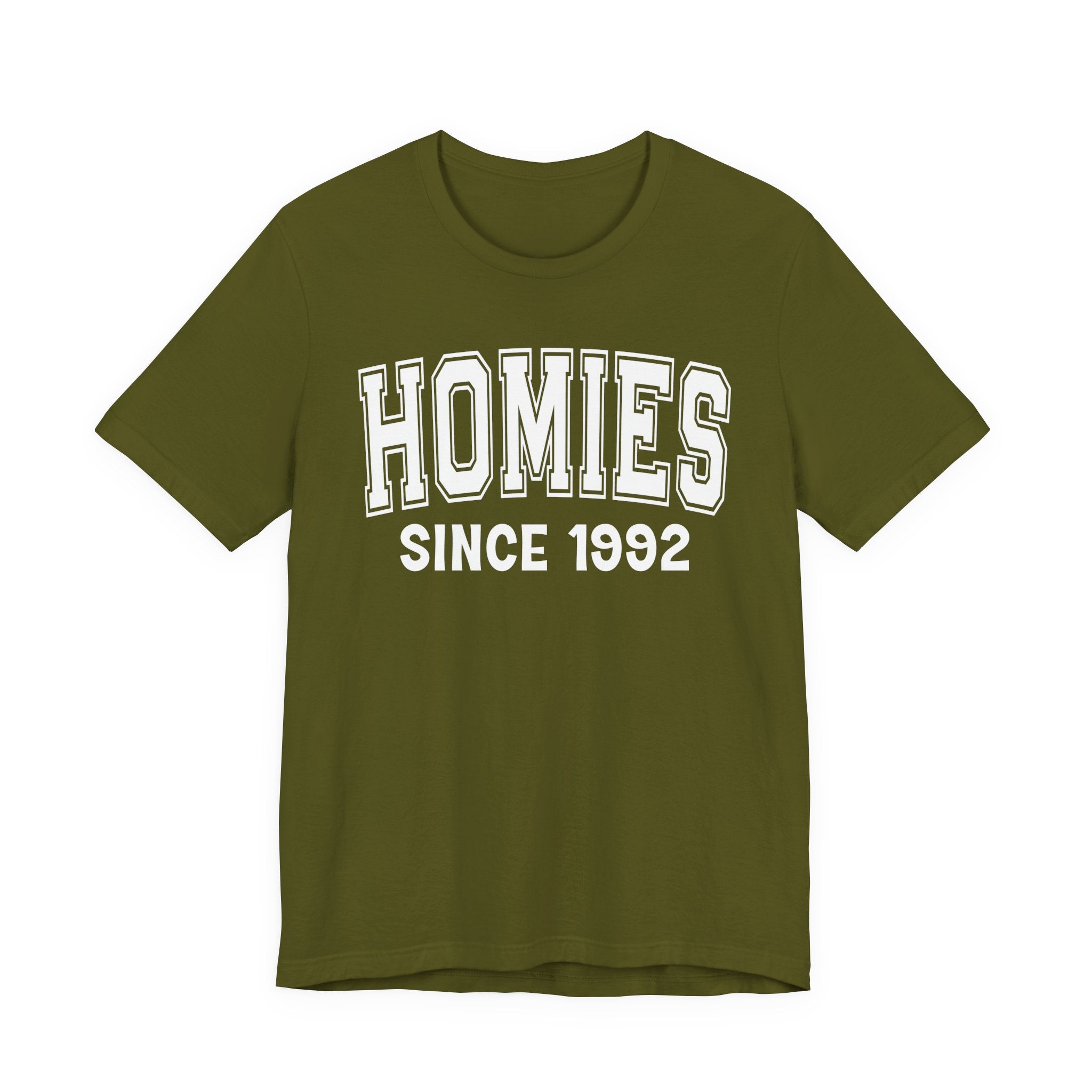 Homies Personalization T-Shirt - Add Your Special "Since Date"
