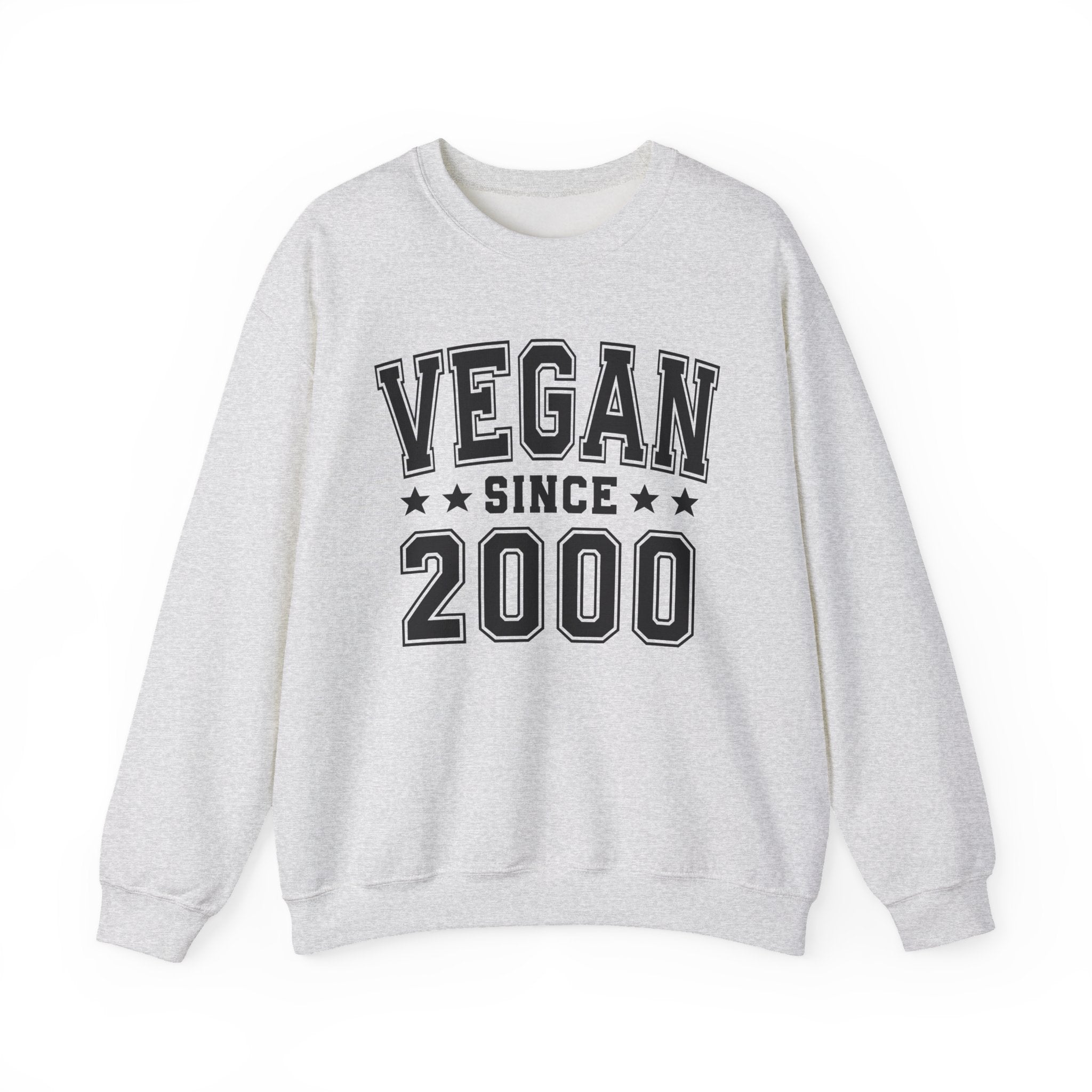 Vegan Since (Personalized Date) — Healthy Eating Milestone Sweatshirt