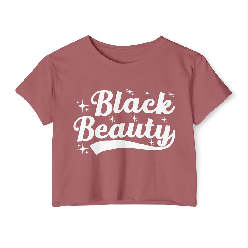 Black Beauty  — Crop Top