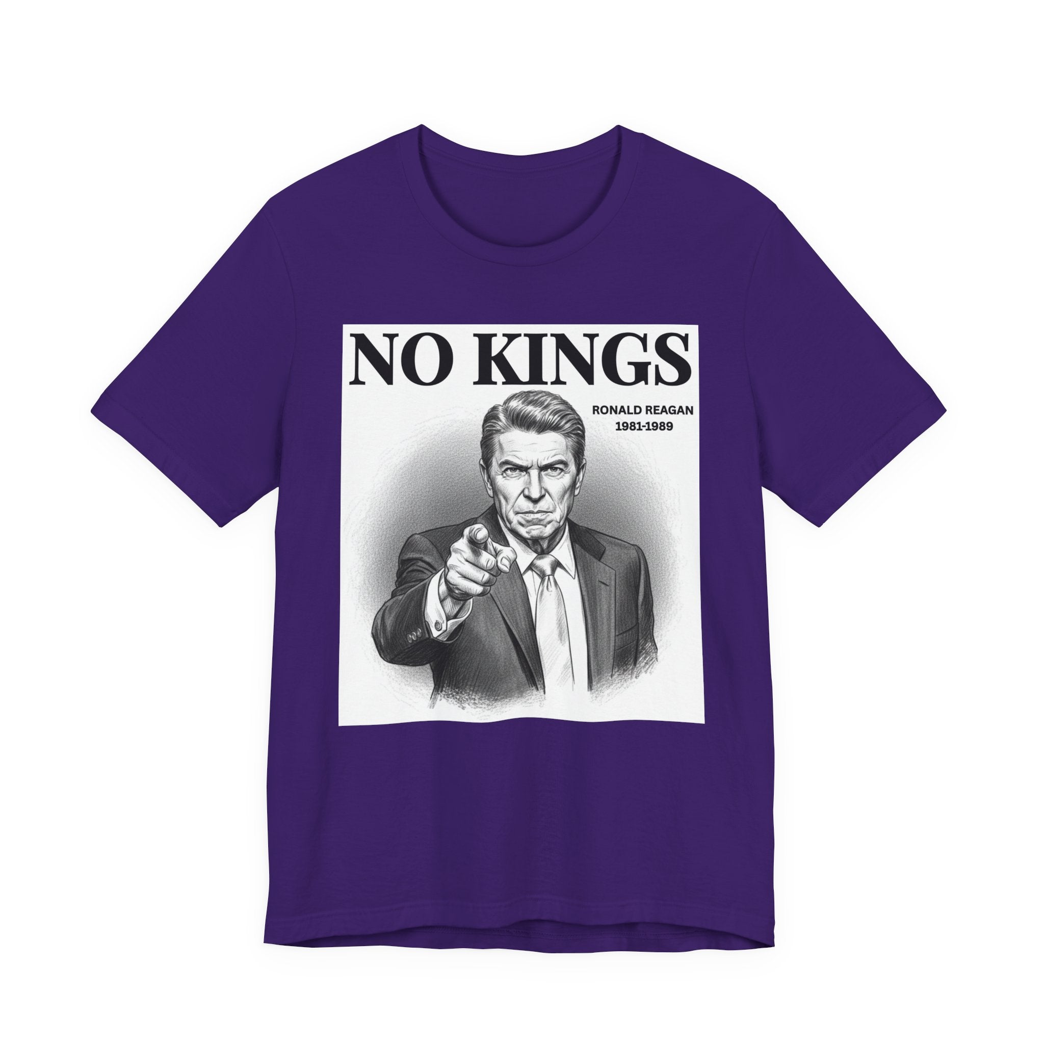 No Kings Ronald Reagan T-Shirt