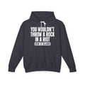 You Wouldn't Throw A Rock In A Riot - Gen X Slang Hoodie