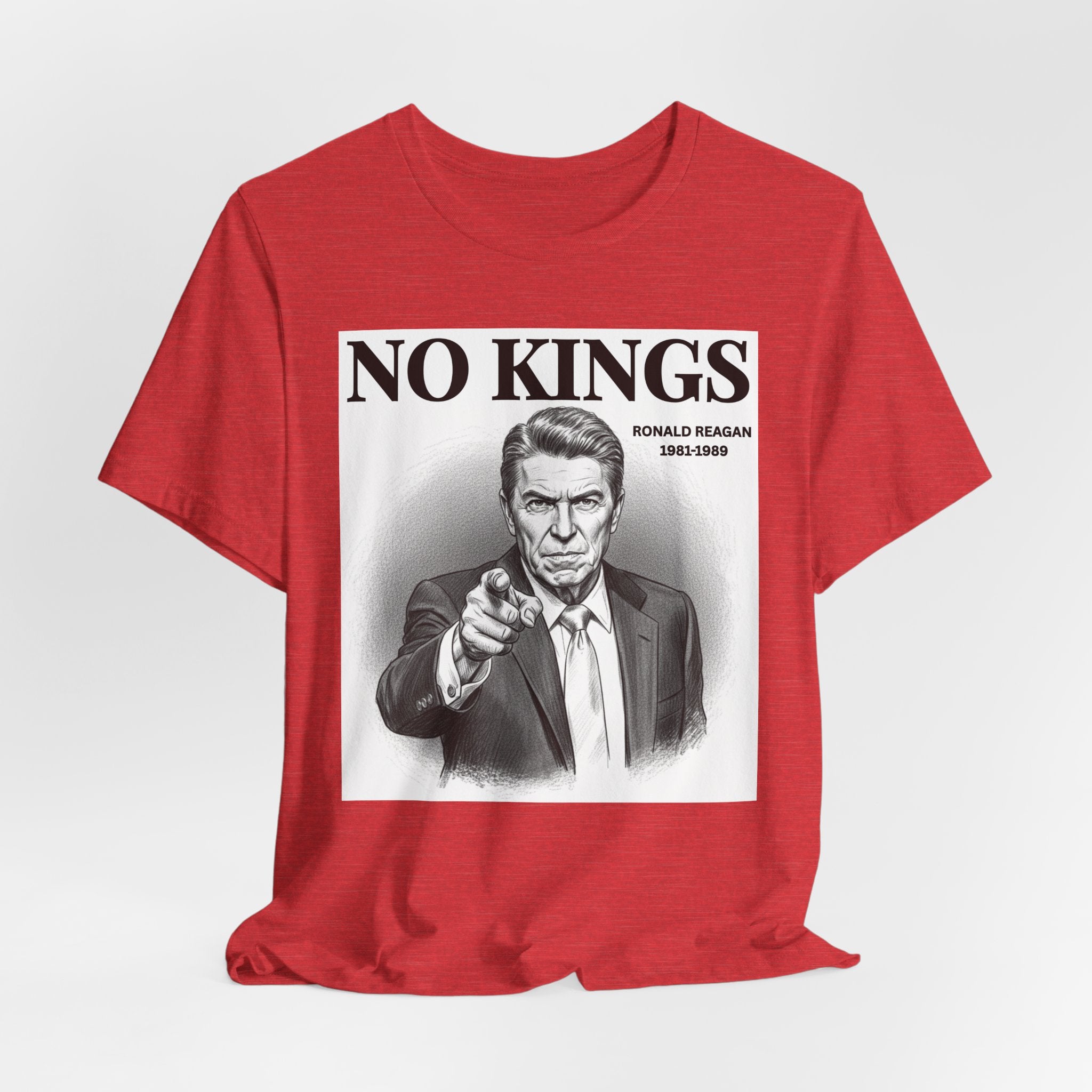 No Kings Ronald Reagan T-shirt