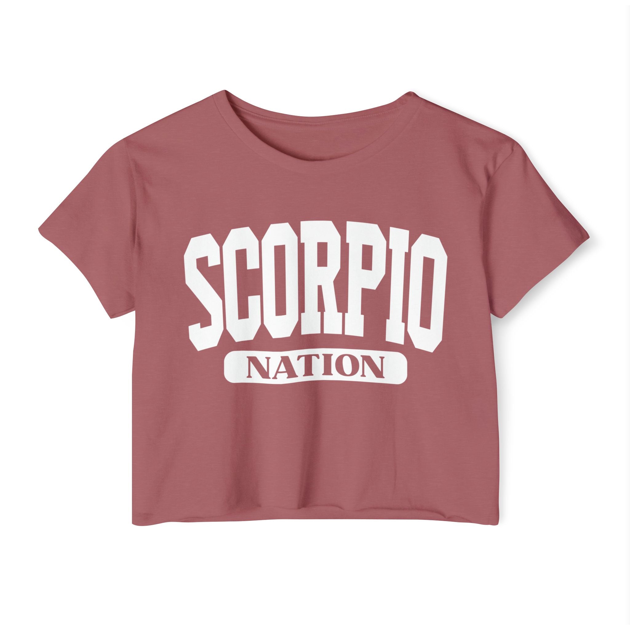 Scorpio Nation — Women’s Zodiac Festival Crop Top