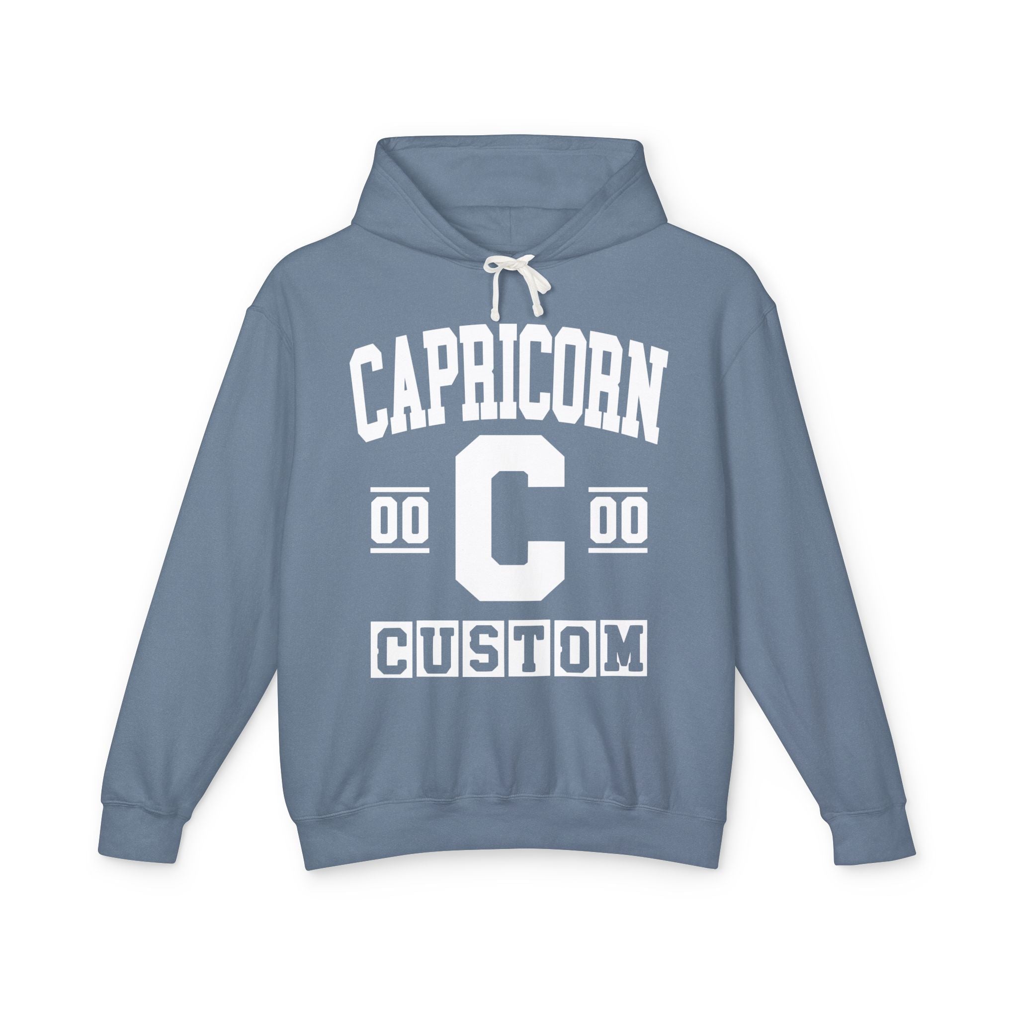 Custom Capricorn Varsity Hoodie - Customize Birthday Day/Month/Year - Customize Gemini Season/Nation