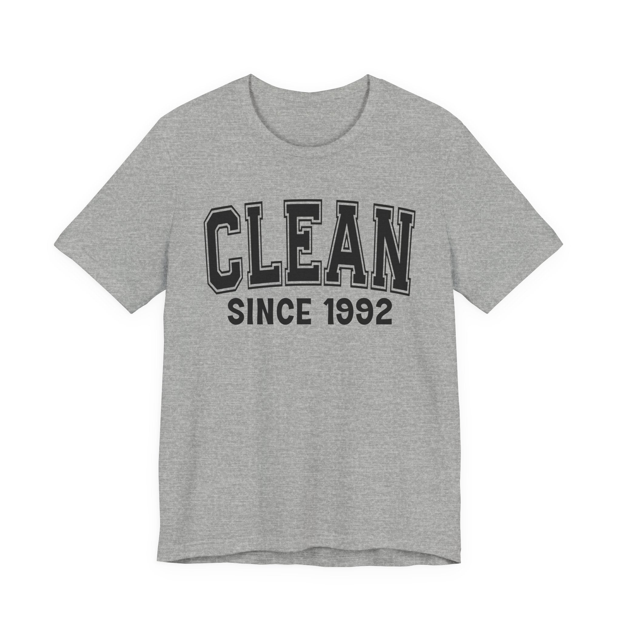 Clean Personalization T-Shirt - Add Your Special "Since Date"