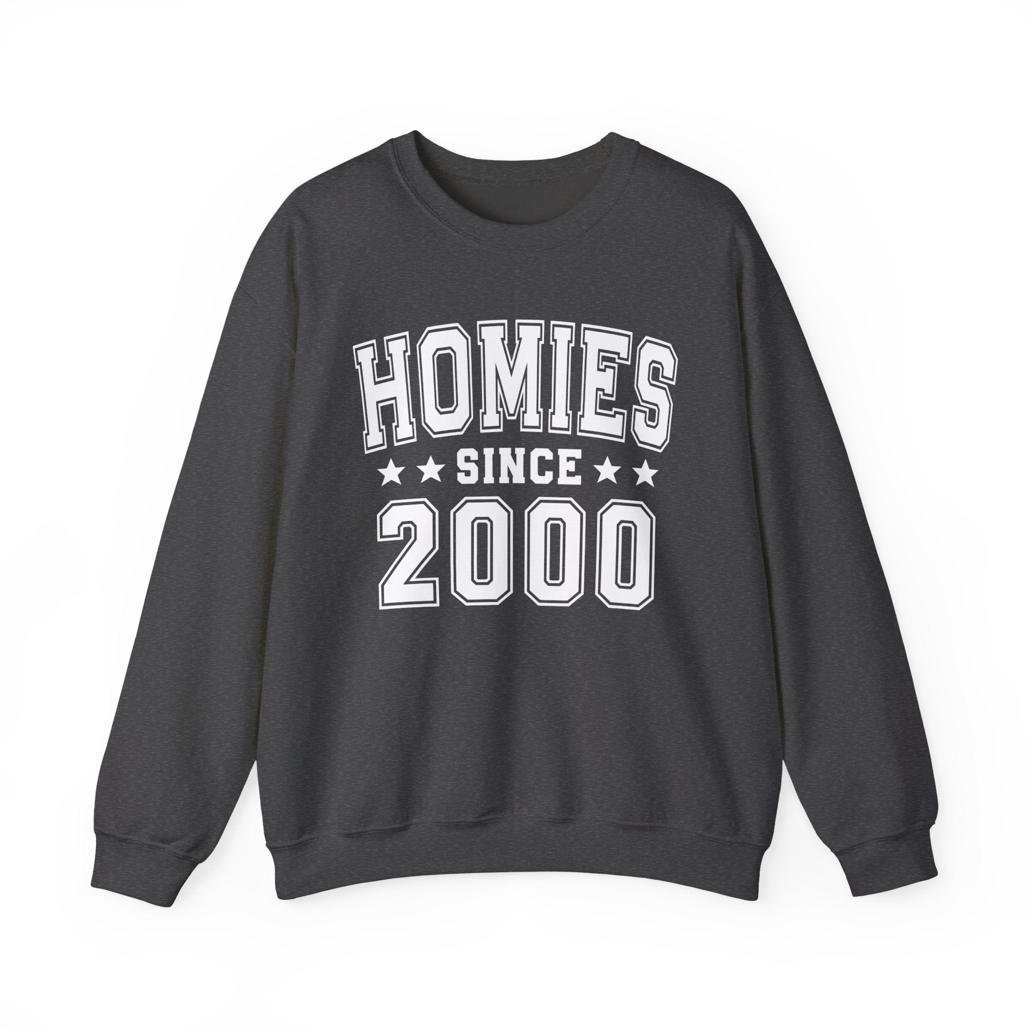Homies Since (Personalized Date) —  Friendship Milestone Sweatshirt