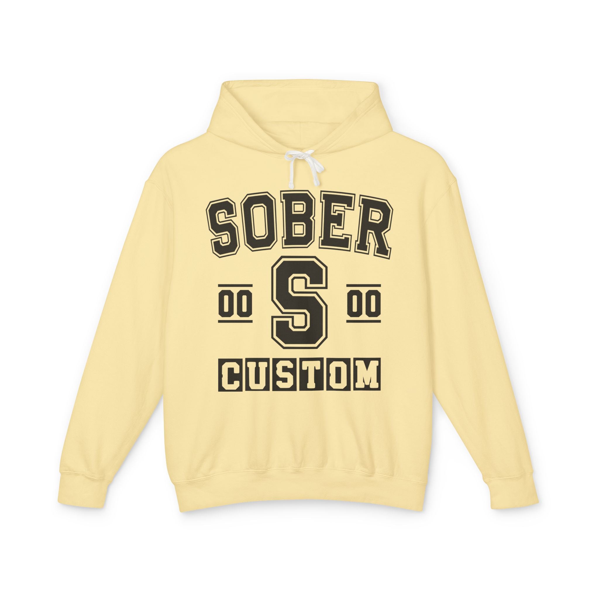 Custom Sober Varsity Hoodie - Customize Birthday Day/Month/Year - Customize Gemini Season/Nation
