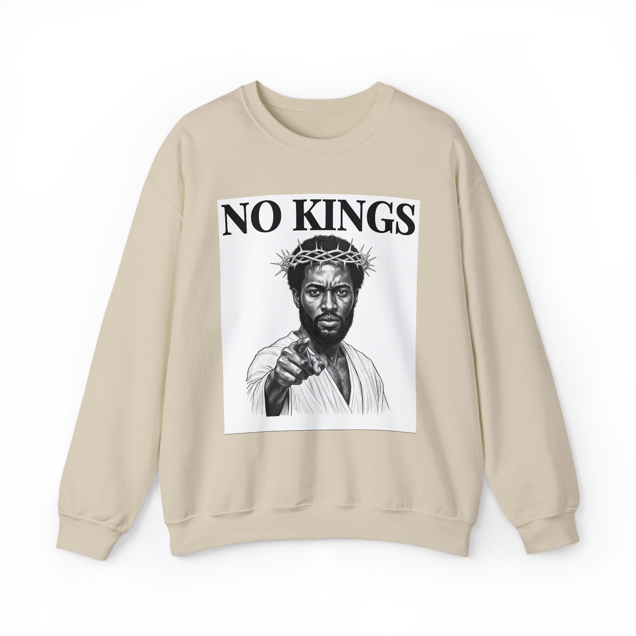 No Kings (Black Jesus) — Sweatshirt