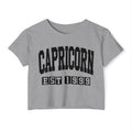 Capricorn EST (YEAR) Personalization -  Crop Top