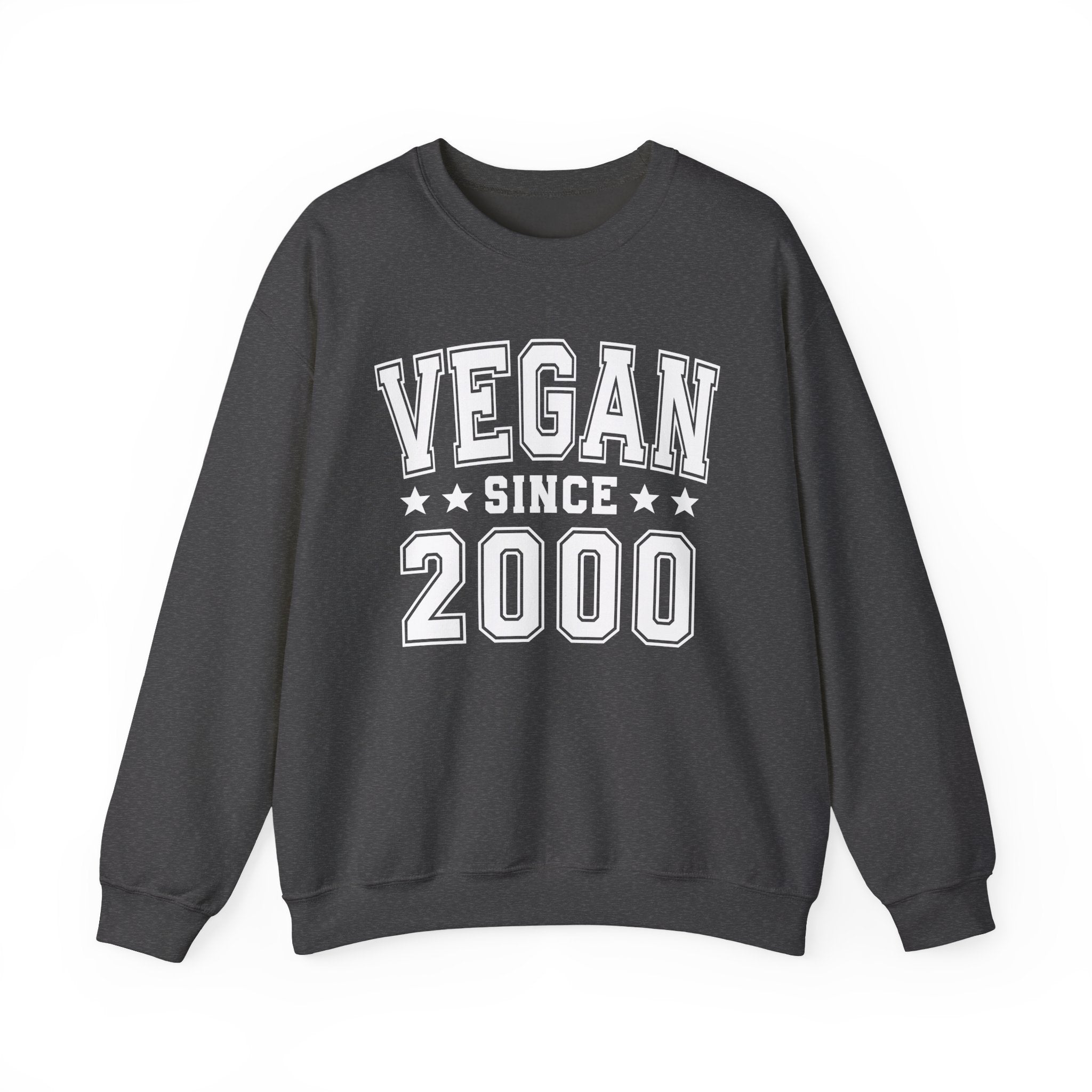 Vegan Since (Personalized Date) — Healthy Eating Milestone Sweatshirt