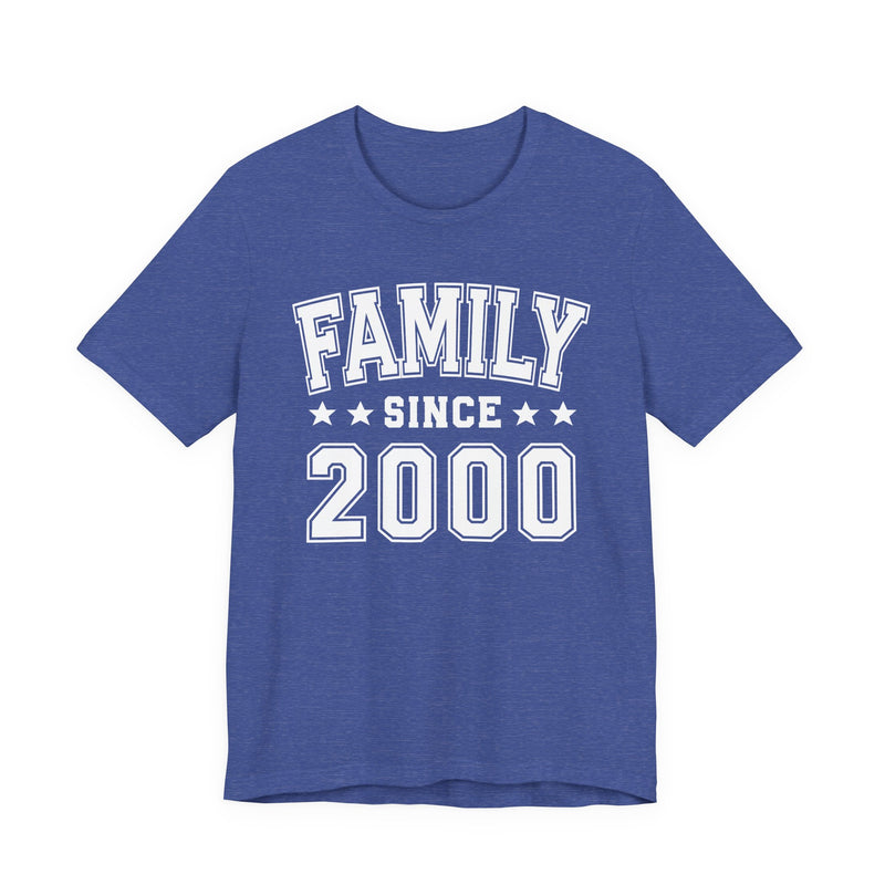 Family Since (Personalized Date) —  Celebrating Family Ties T-shirt