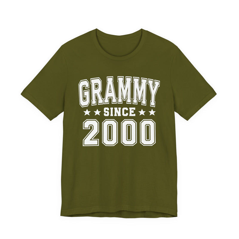 Grammy Since (Personalized Date) —  Bride/Married T-shirt, Wedding & Anniversary Gift