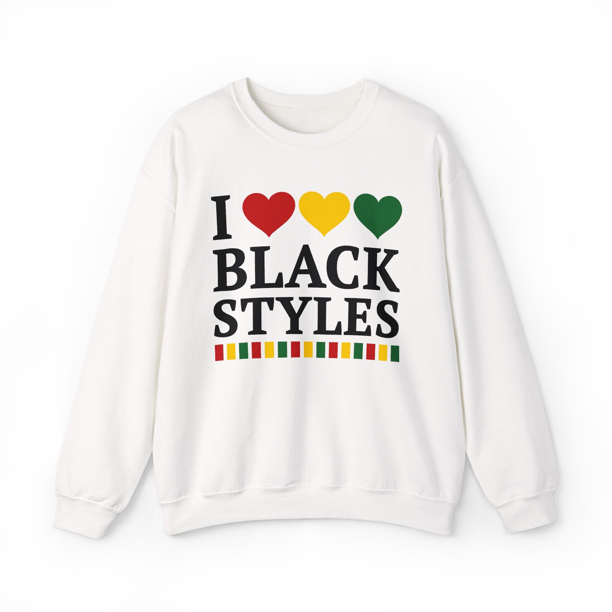 I Love Black Styles — Sweatshirt