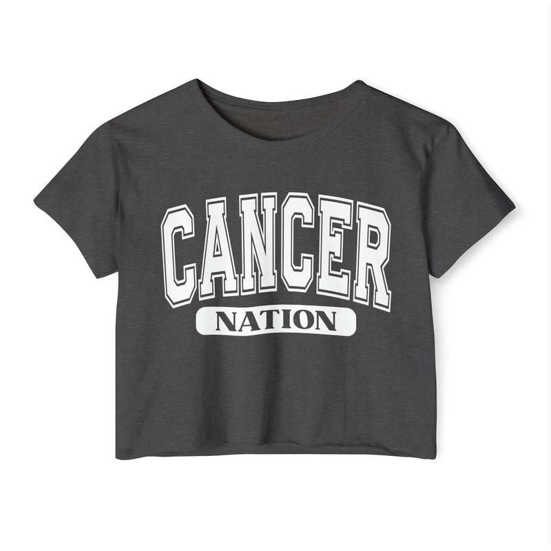 Cancer Nation — Women’s Zodiac Festival Crop Top