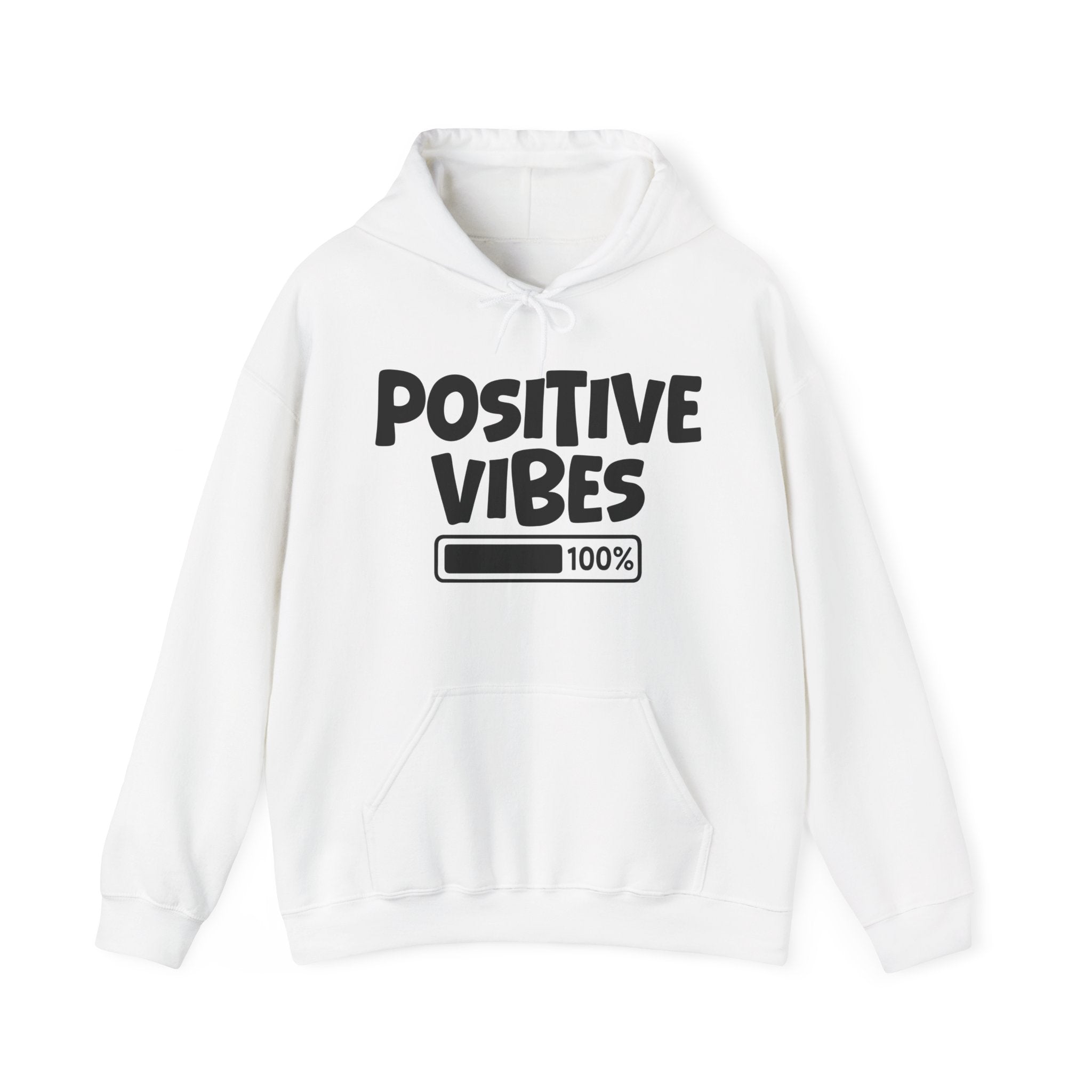 Positive Vibes - Hoodie – 100% Charged Sweatshirt