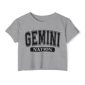 Gemini Nation — Women’s Zodiac Festival Crop Top