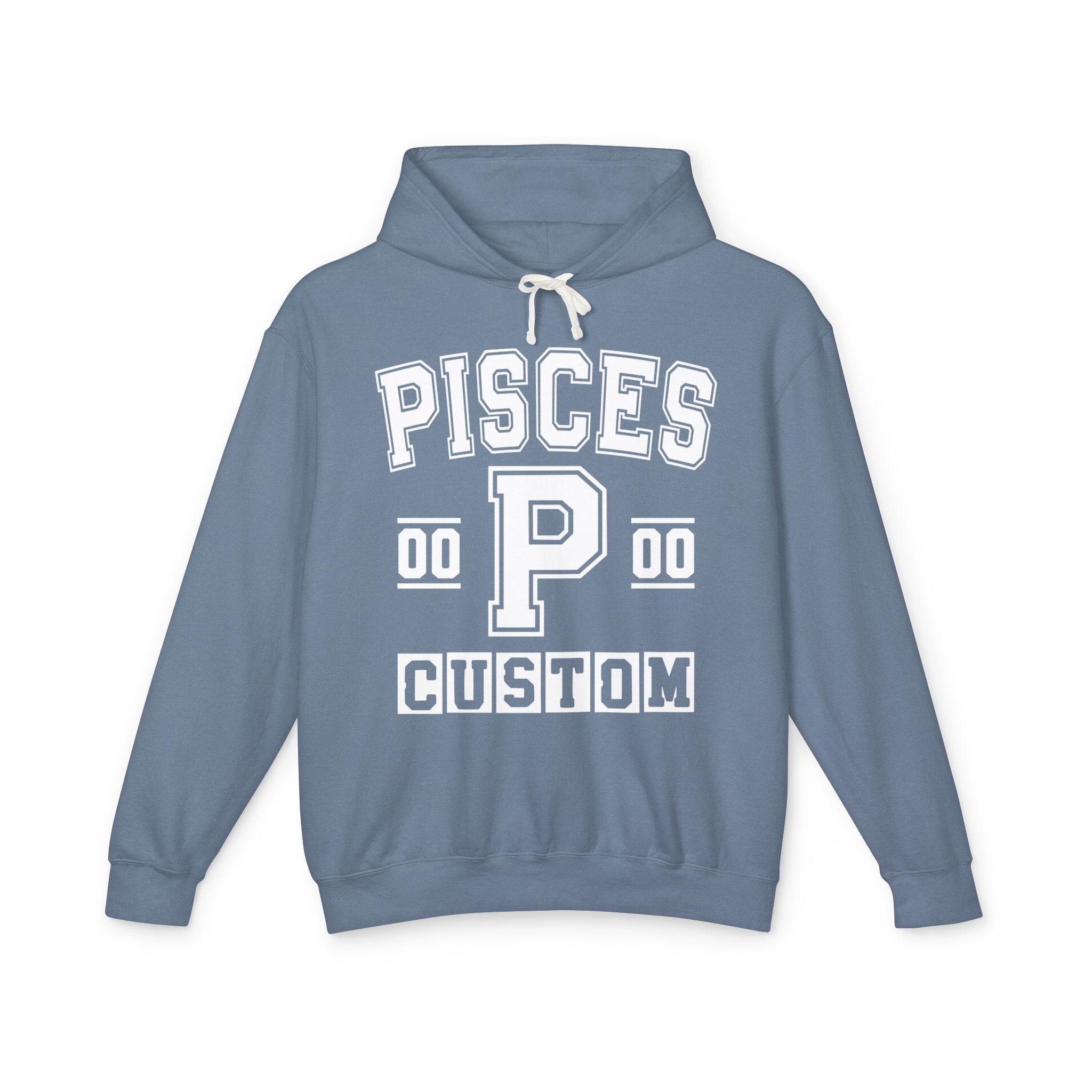 Custom Pisces Varsity Hoodie - Customize Birthday Day/Month/Year - Customize Gemini Season/Nation