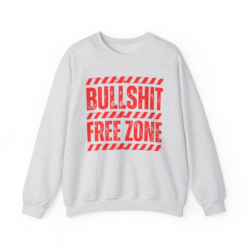 Bullshit Free Zone － Funny Energy Hoodie