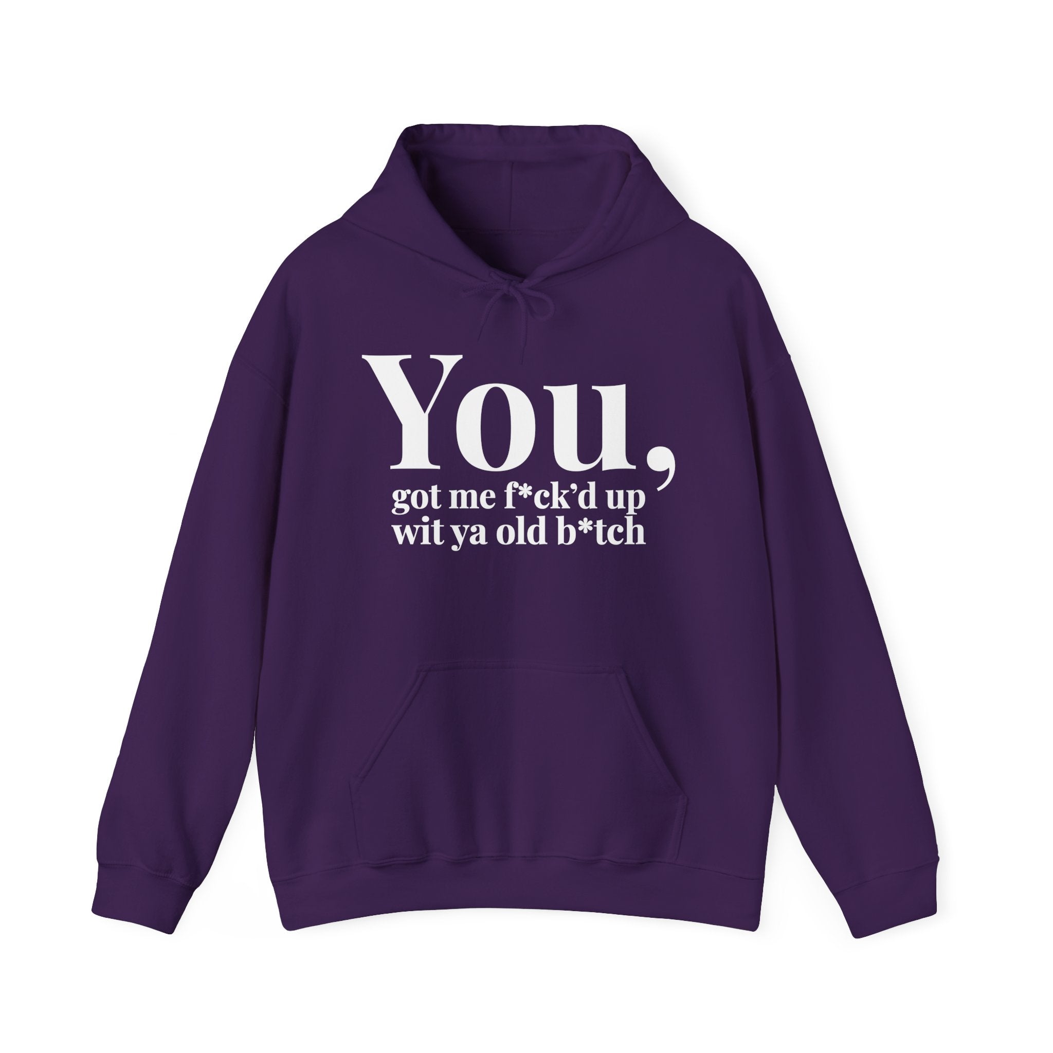 You Got Me Fuck'd Up Wit Ya Old Bitch  - Hoodie