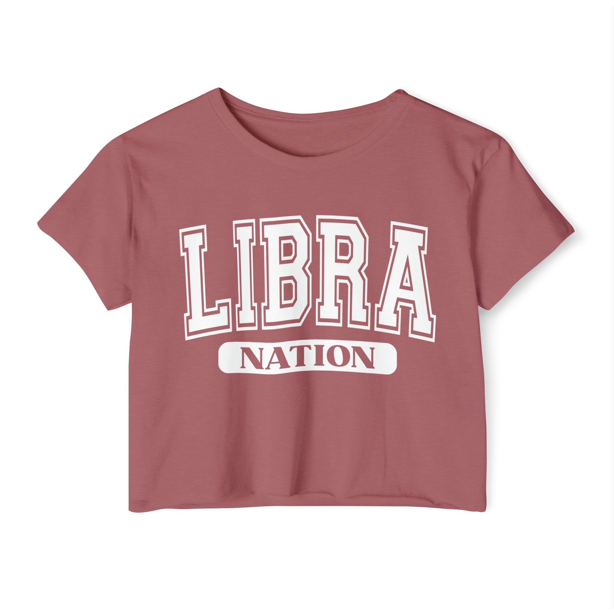 Libra Nation — Women’s Zodiac Festival Crop Top