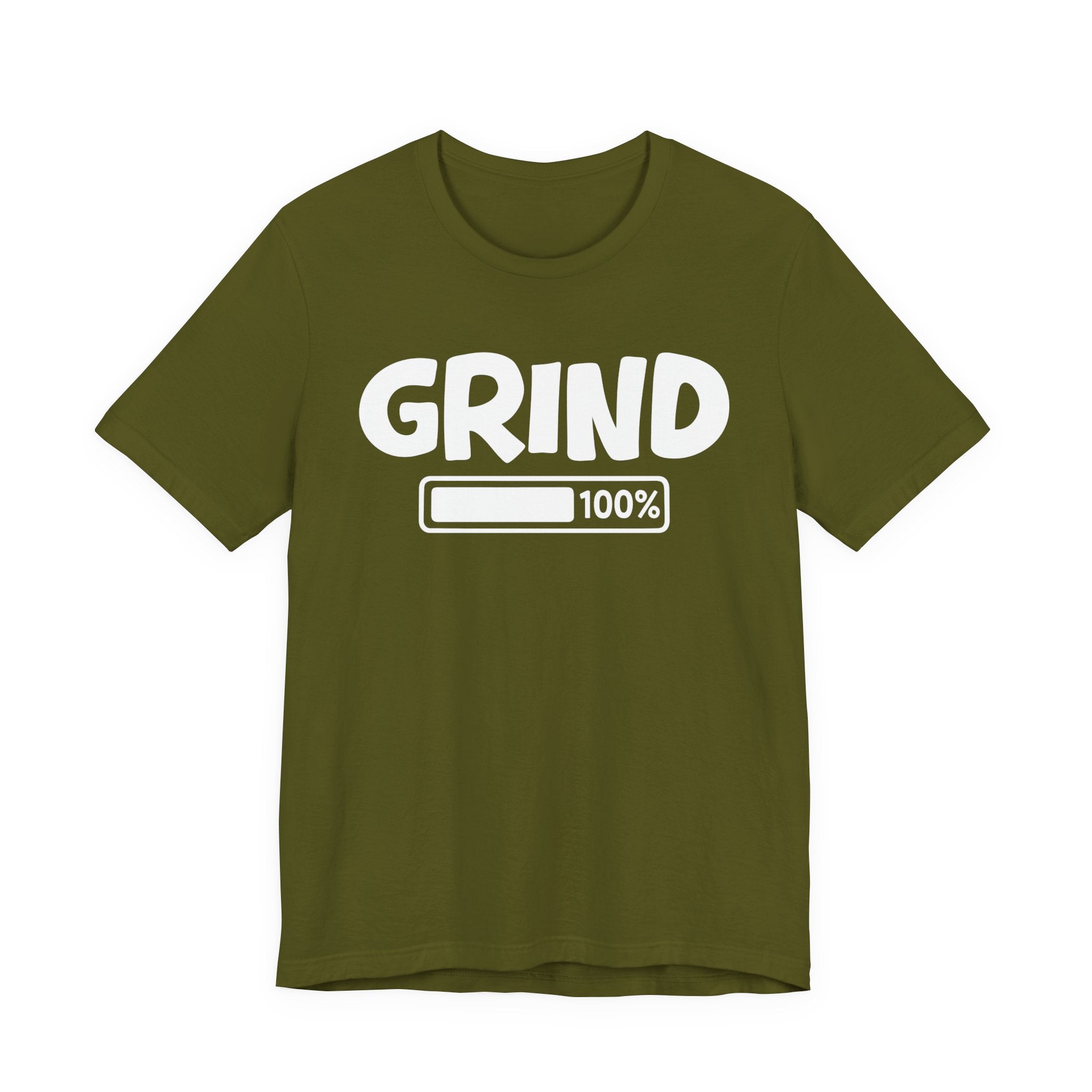 Grind - T-Shirt – Bold Protest Graphic Tee with Raised Fist