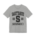 Custom Sagittarius Varsity Tee Shirt — Customize Birthday Day/Month/Year - Customize Season/nation/Society