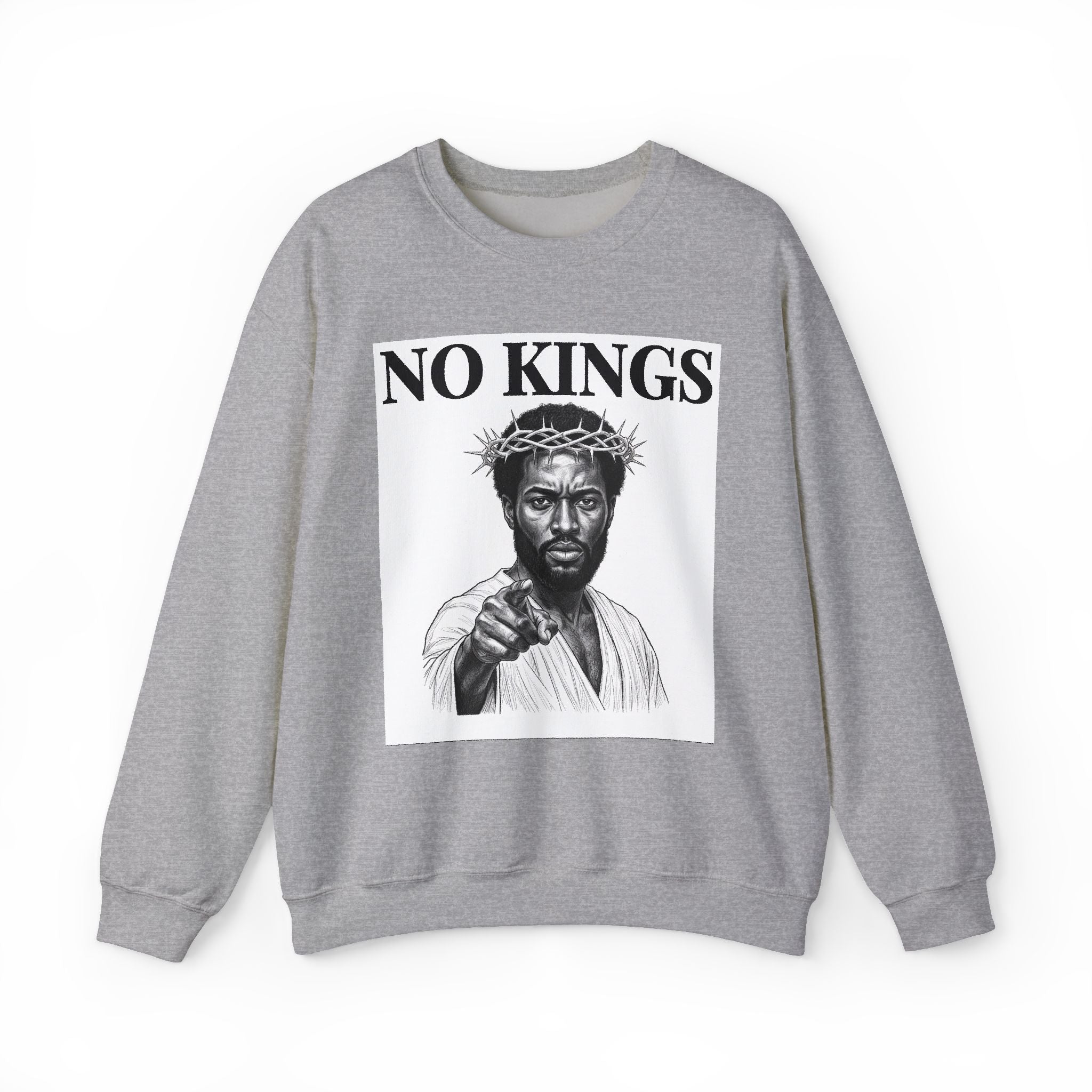 No Kings (Black Jesus) — Sweatshirt