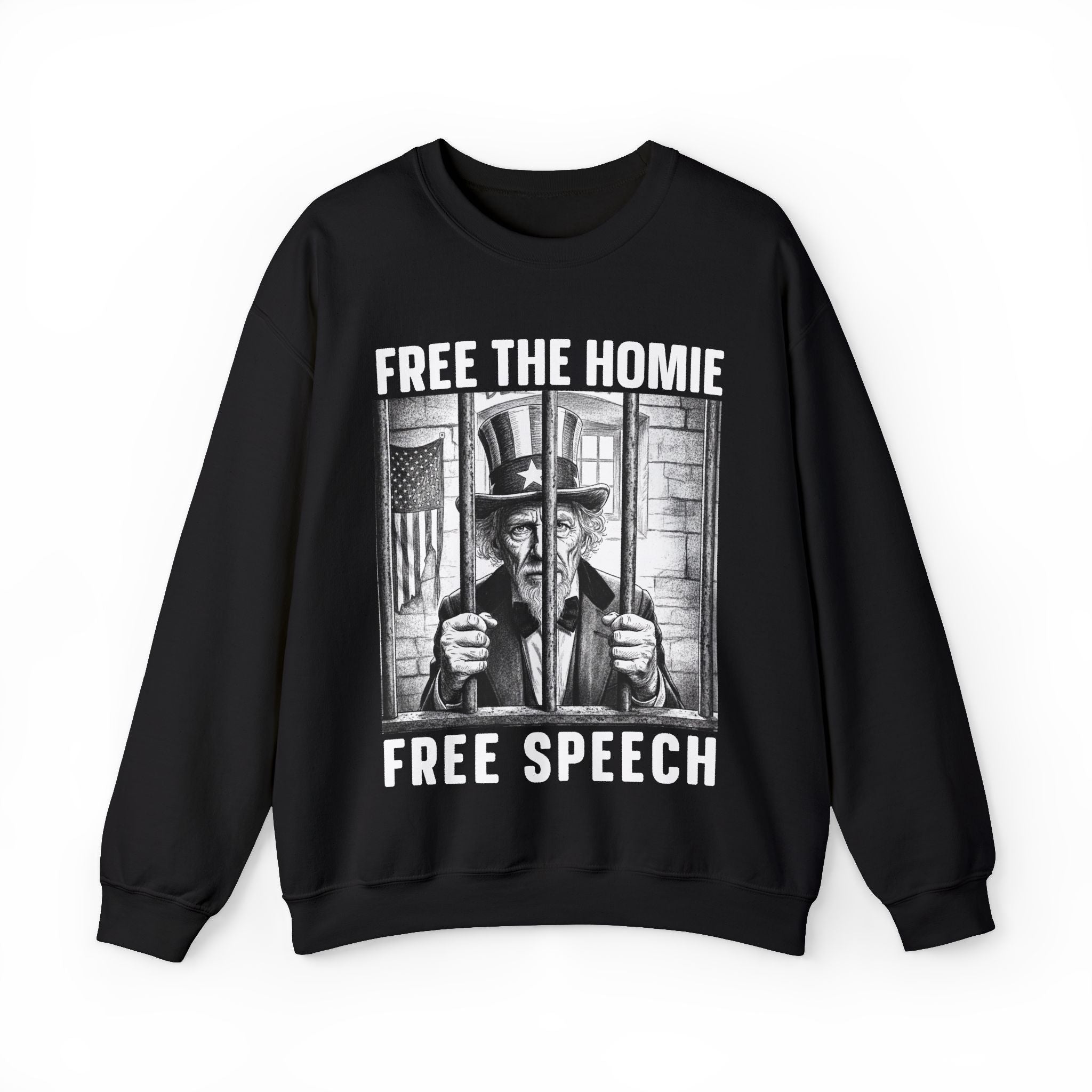 Free The Homie Free Speech — Sweatshirt