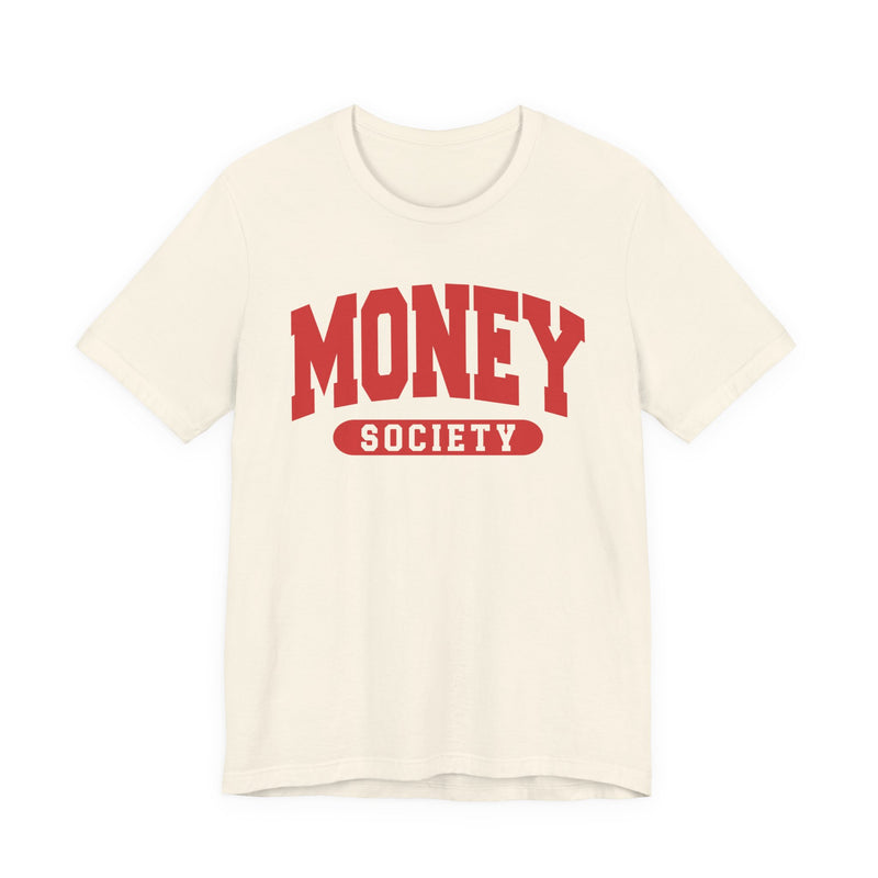 Money Society — Retro Collegiate T-Shirt