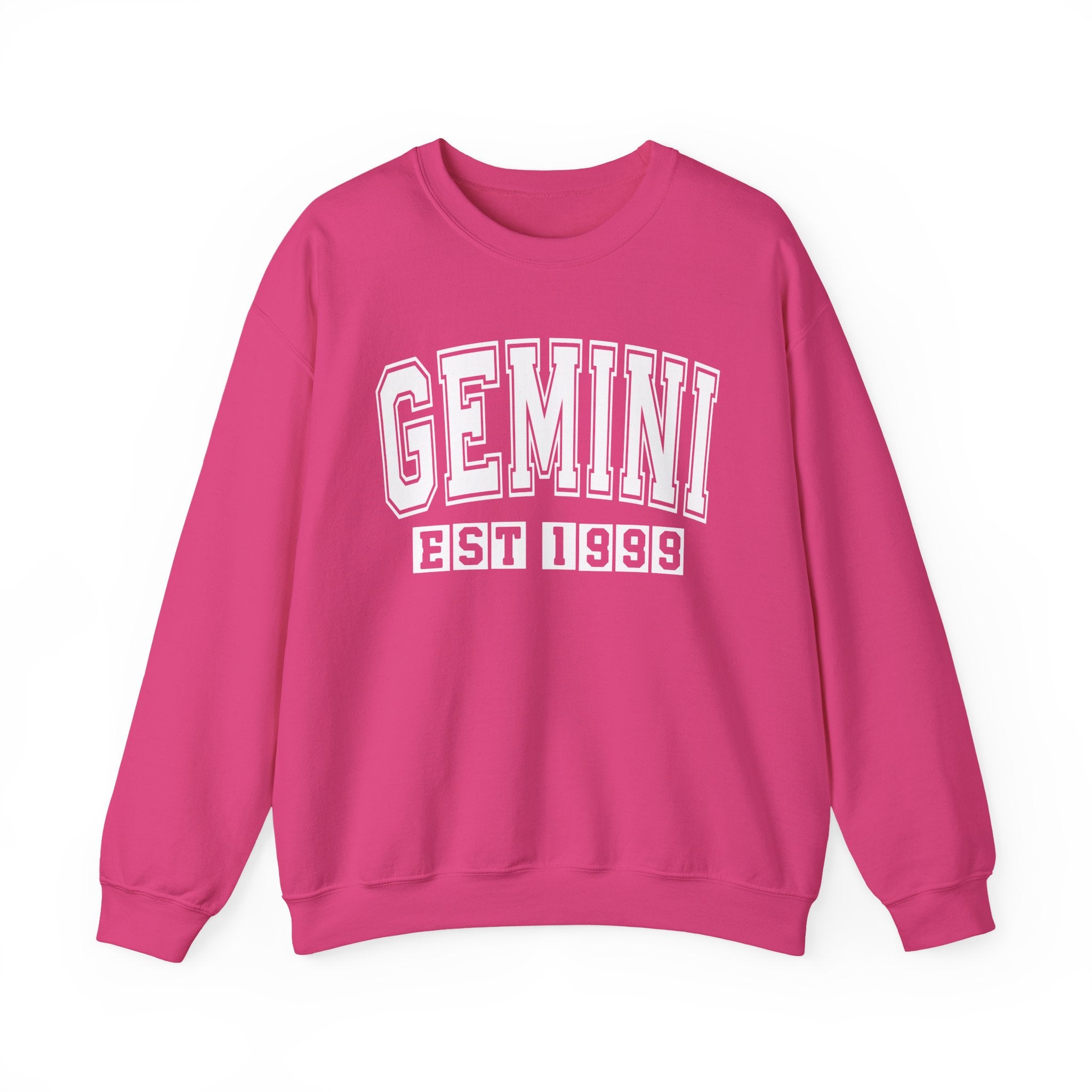 Gemini (EST YEAR) Personalization — Zodiac Graphic Sweatshirt