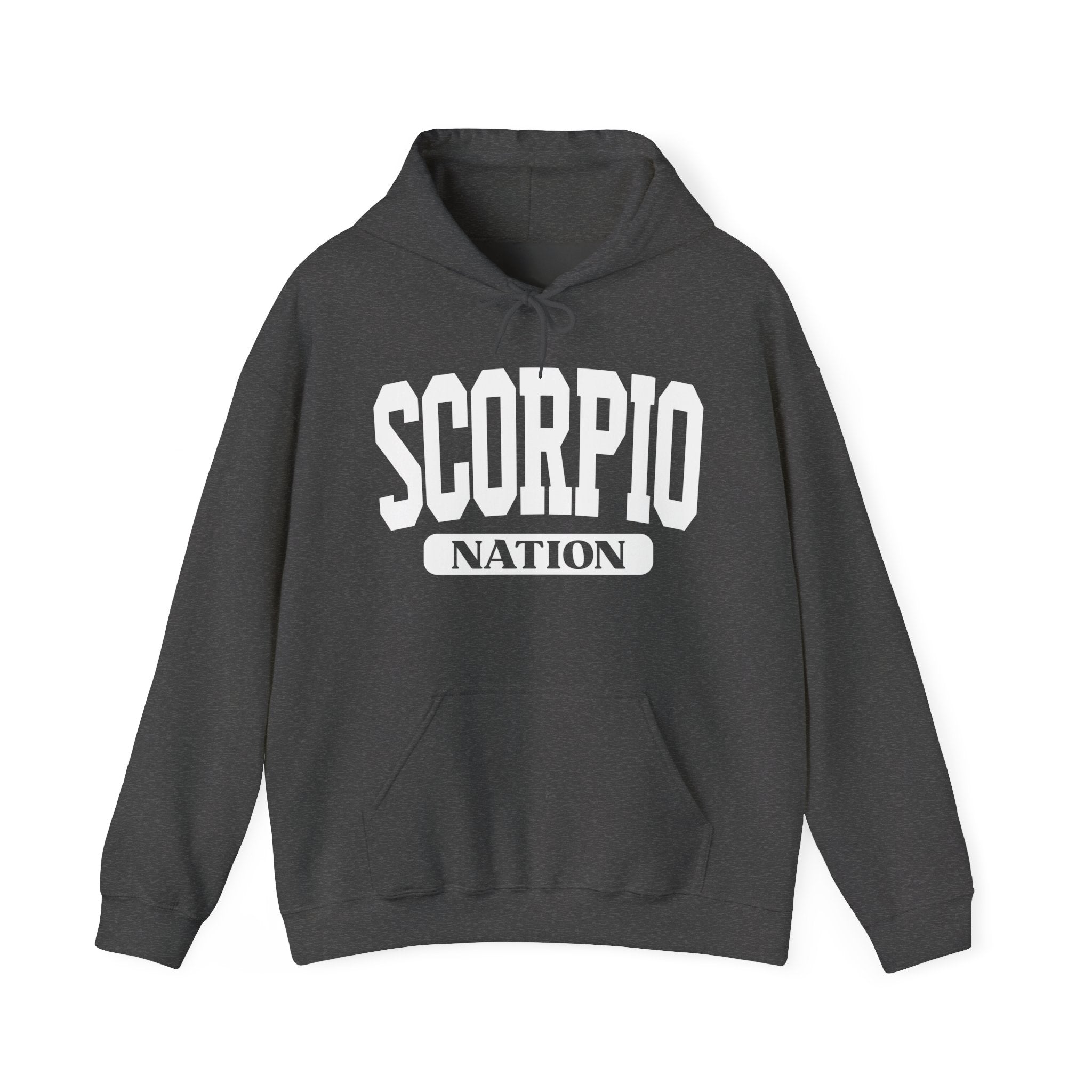 Scorpio Nation Hoodie — Zodiac Graphic Pullover for Gemini Fans