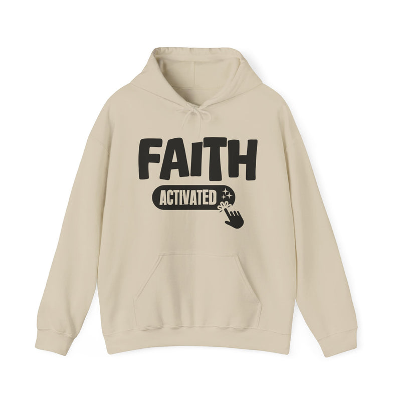 Faith Activated — Motivational Hoodie