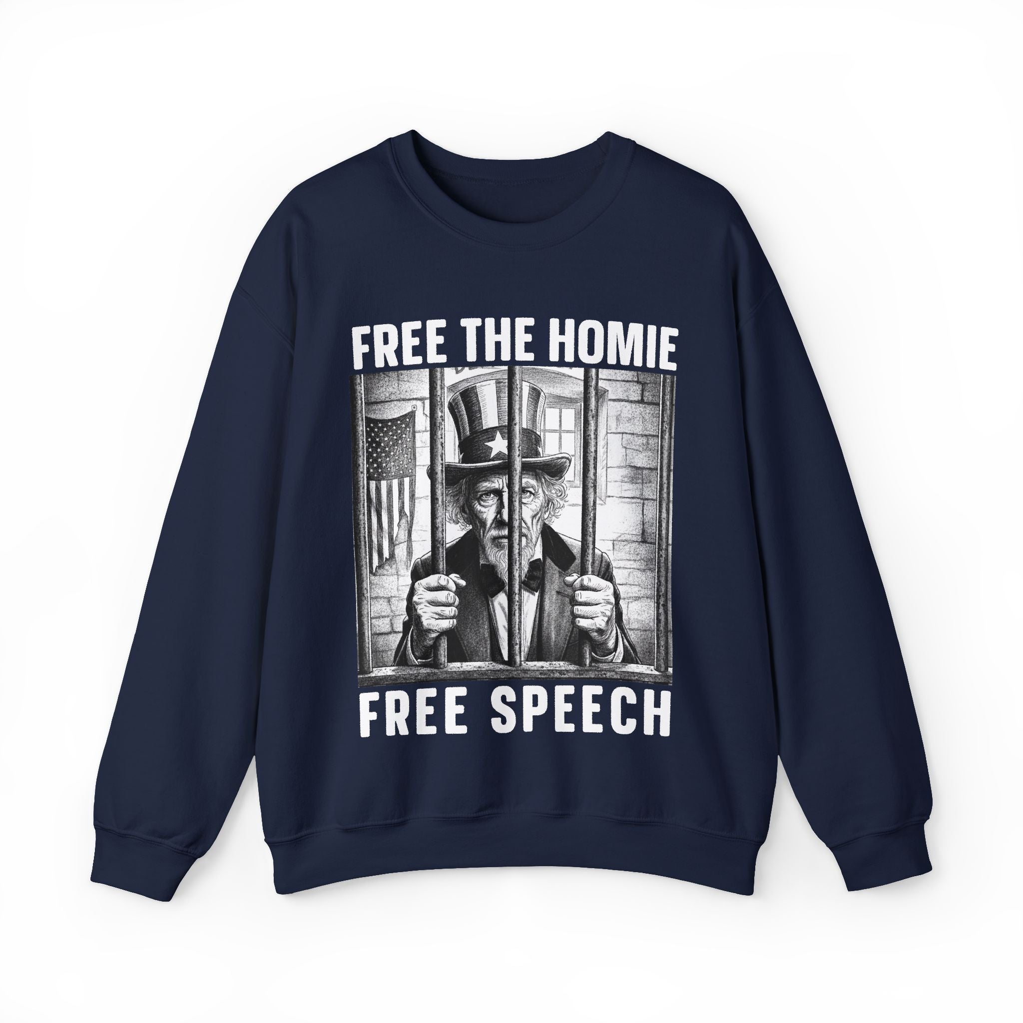 Free The Homie Free Speech — Sweatshirt