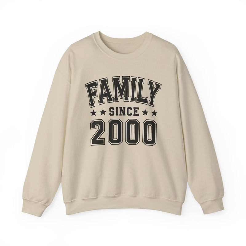 Family Since (Personalized Date) — Celebration Milestone Sweatshirt