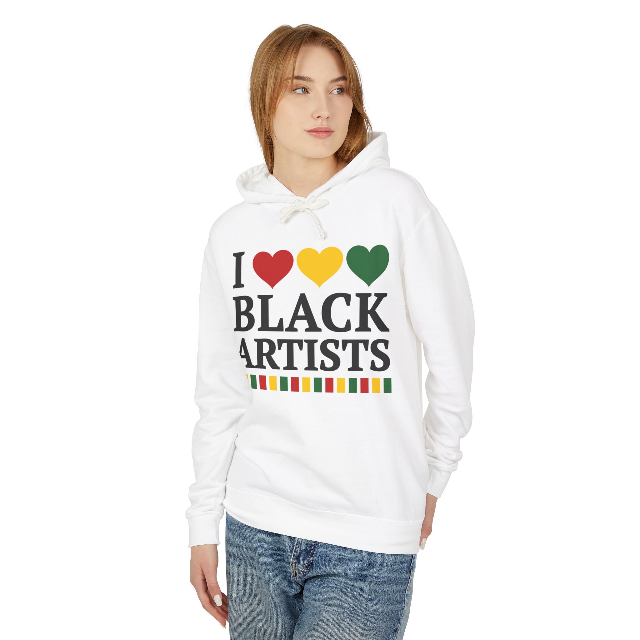 I Love Black Artists - Hoodie