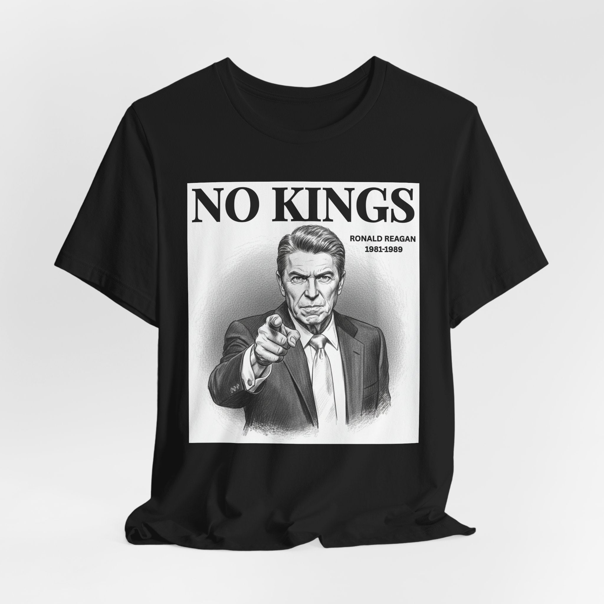 No Kings Ronald Reagan T-shirt