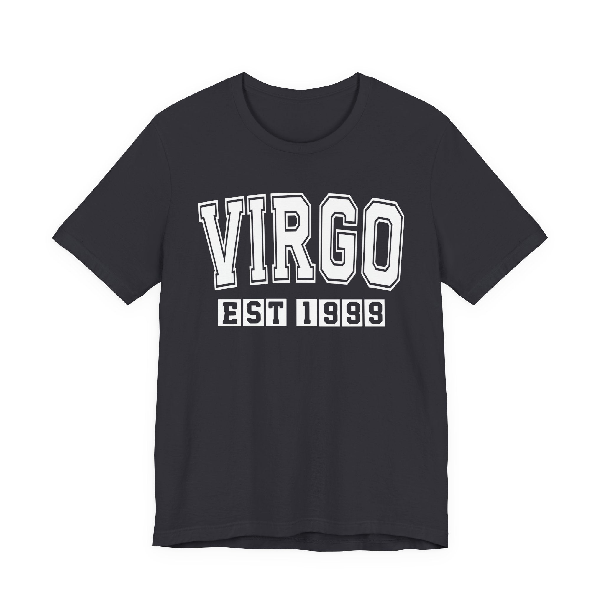 Virgo EST (YEAR) Personalization — Zodiac Birthday Tee Shirt