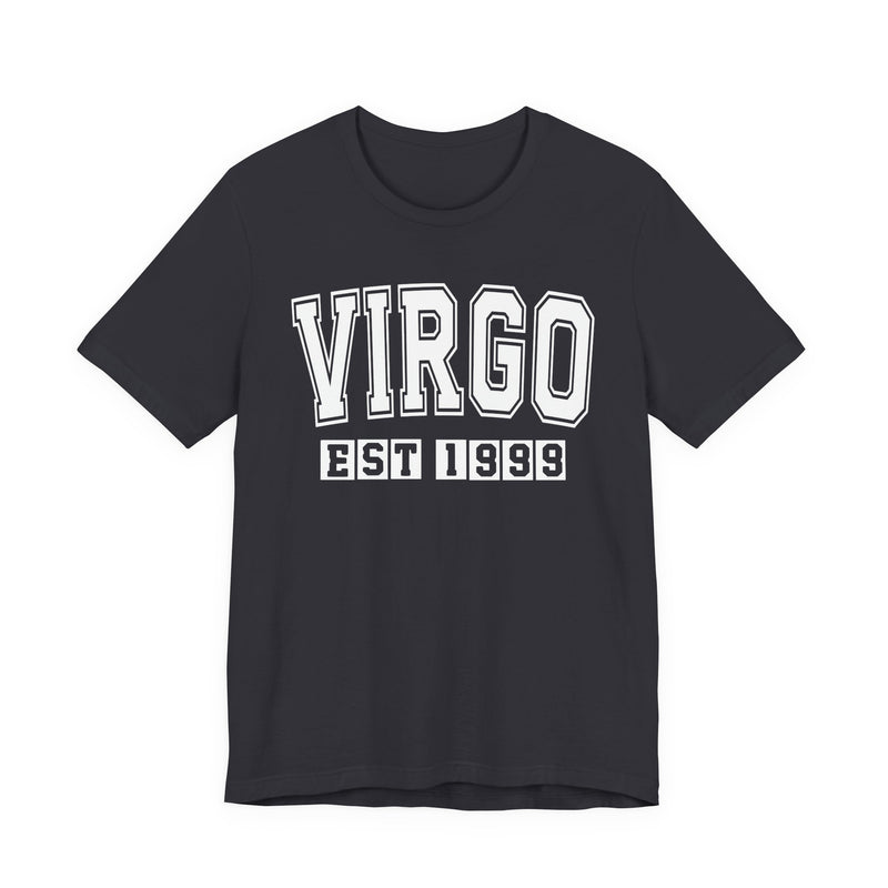Virgo EST (YEAR) Personalization — Zodiac Birthday T-Shirt