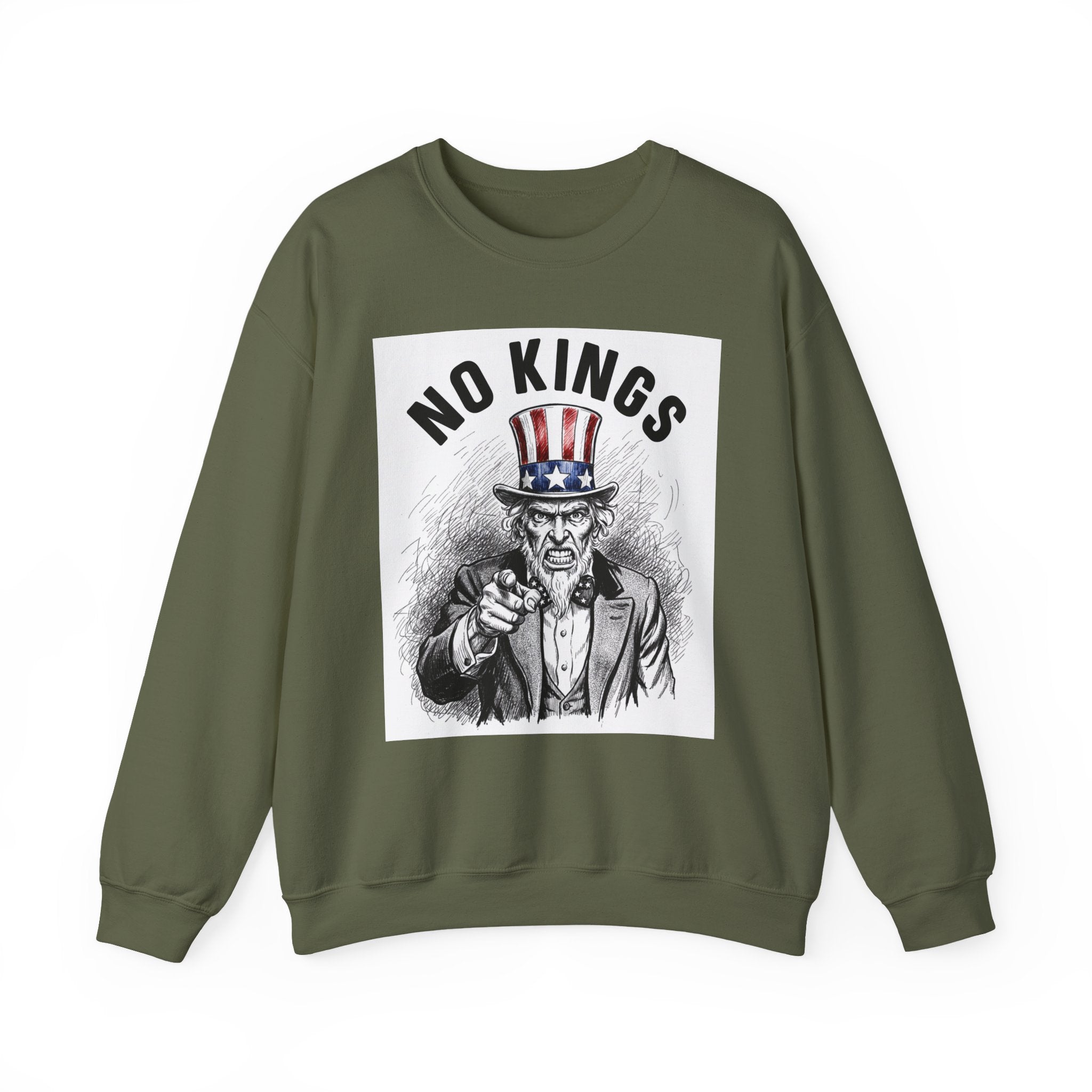 No Kings (Uncle Sam) - Sweatshirt