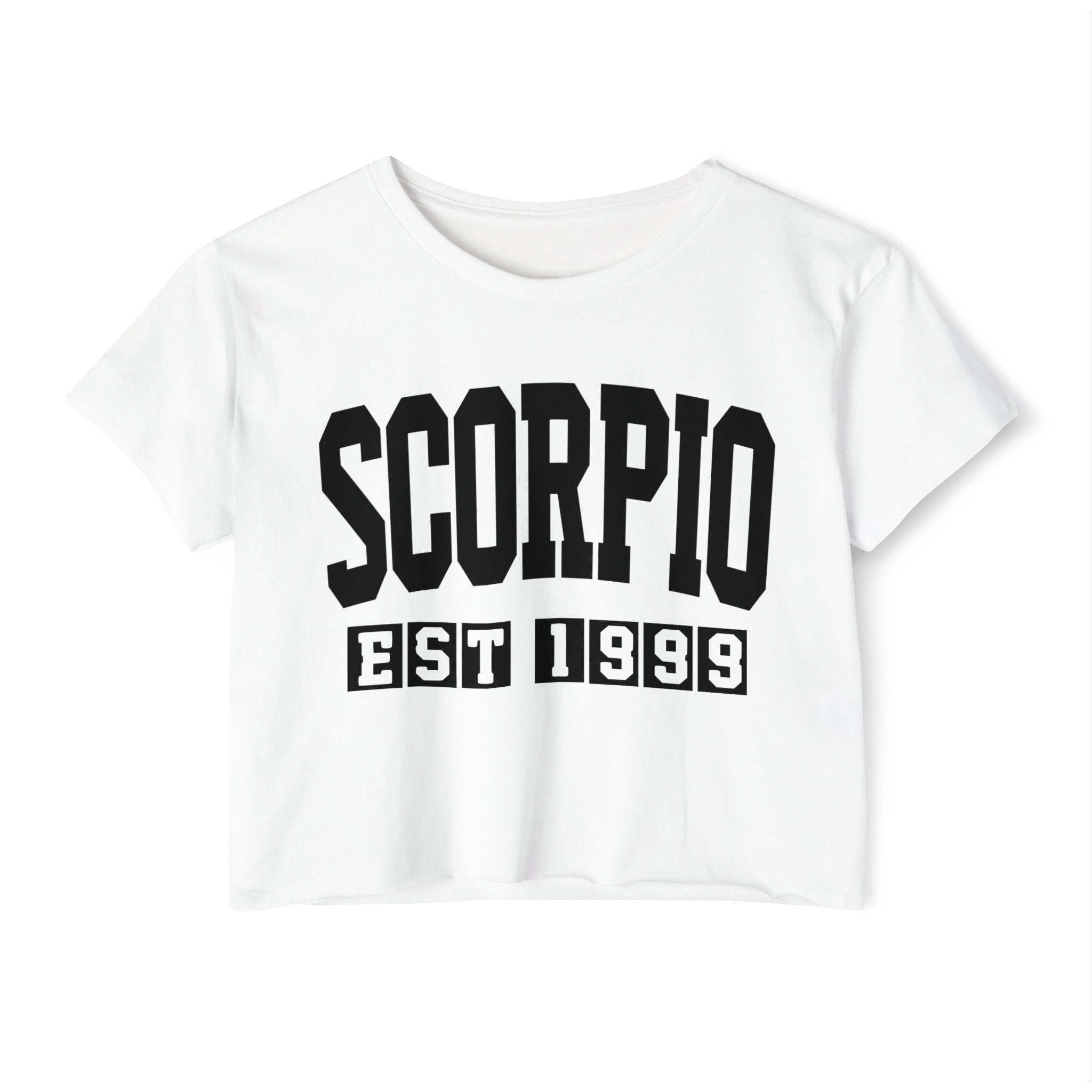 Scorpio EST (YEAR) Personalization -  Crop Top