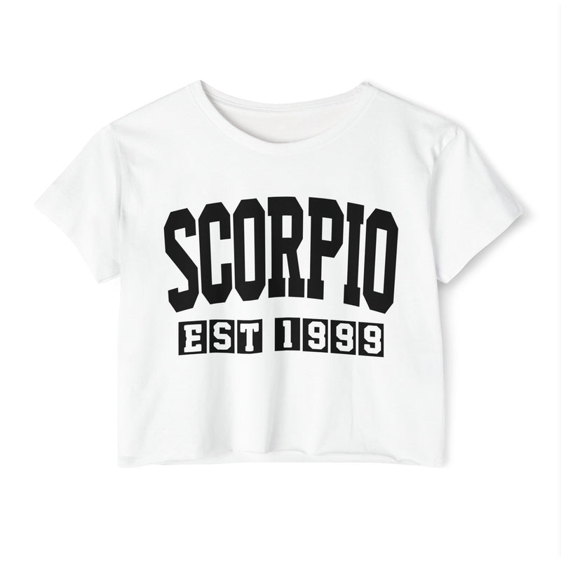 Scorpio EST (YEAR) Personalization —  Crop Top