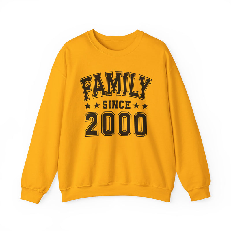 Family Since (Personalized Date) — Celebration Milestone Sweatshirt