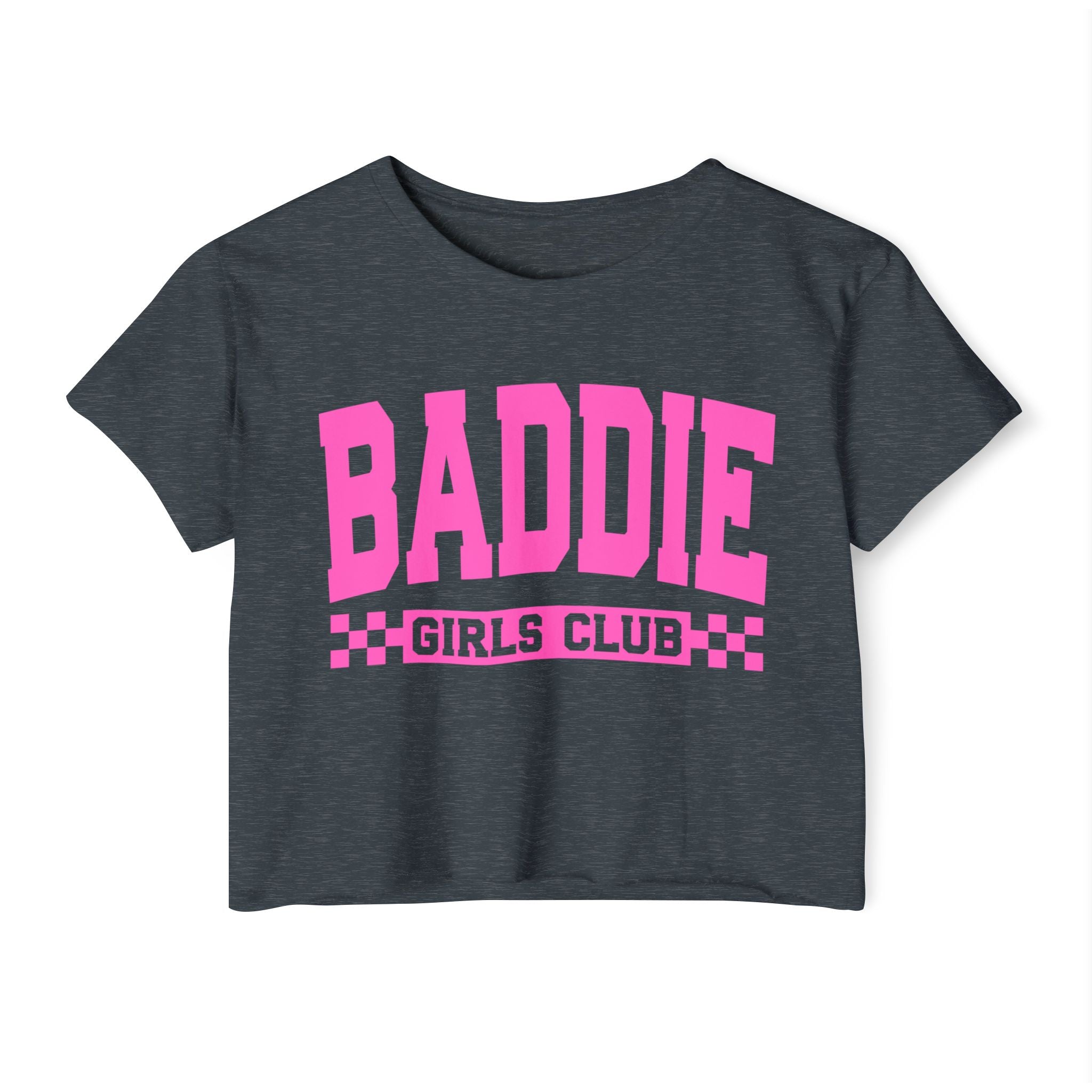 Baddie Girls Club Crop Top — Women's Festival Graphic Tee