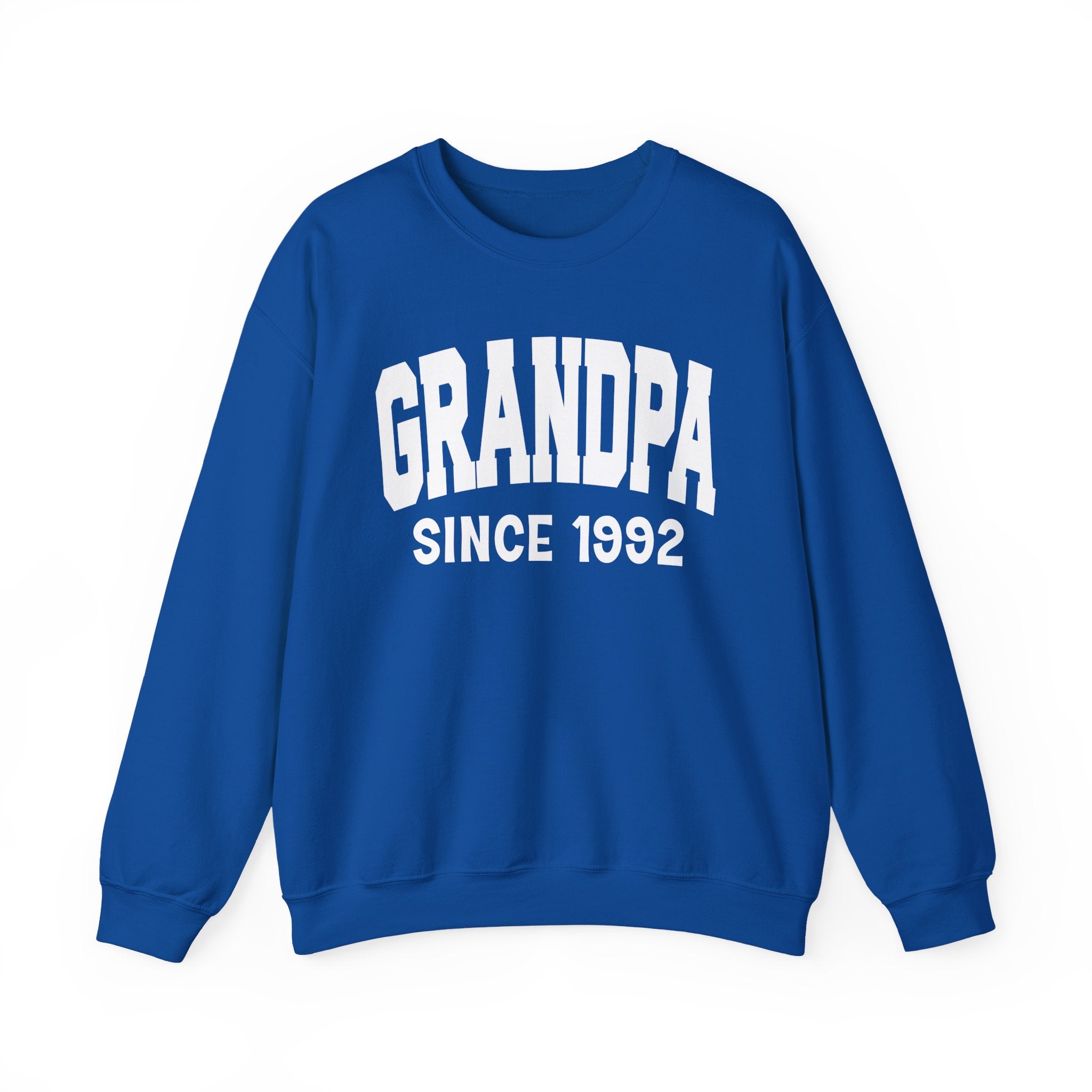 Grandpa Personalization Sweatshirt - Add Your Special "Since Date"