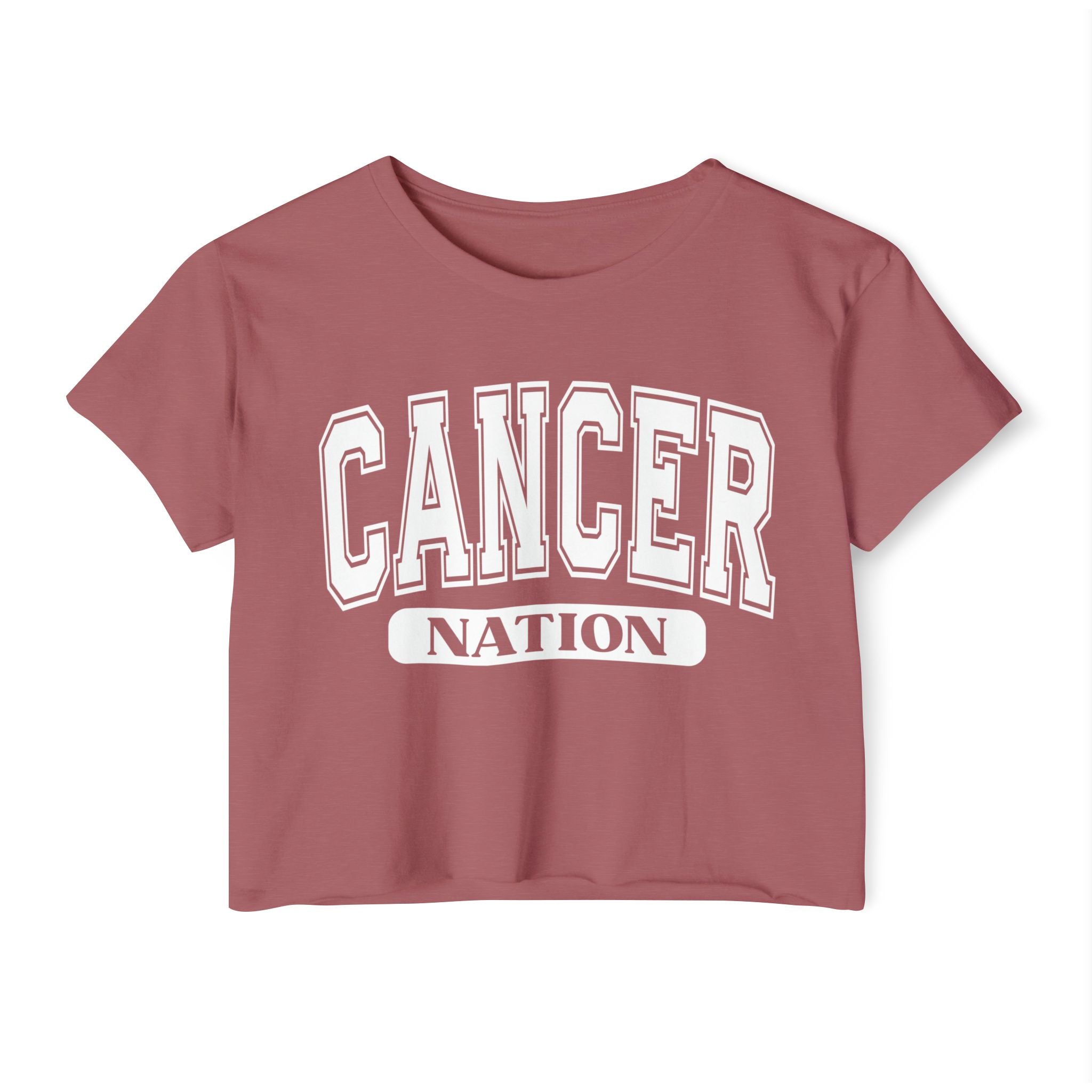 Cancer Nation — Women’s Zodiac Festival Crop Top