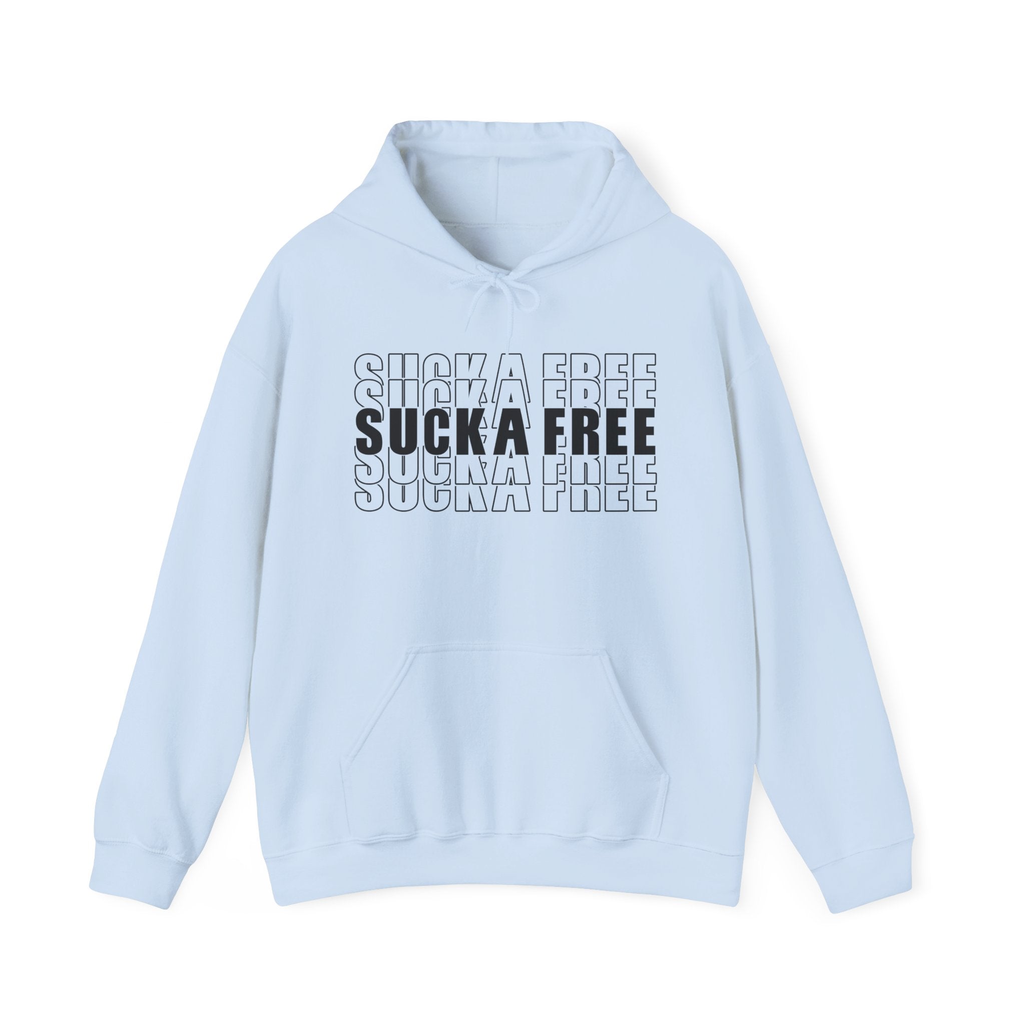 Sucka Free Hoodie (stacked print)