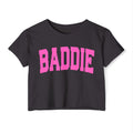 Baddie And Petty Crop Top — Women's Festival Graphic Tee