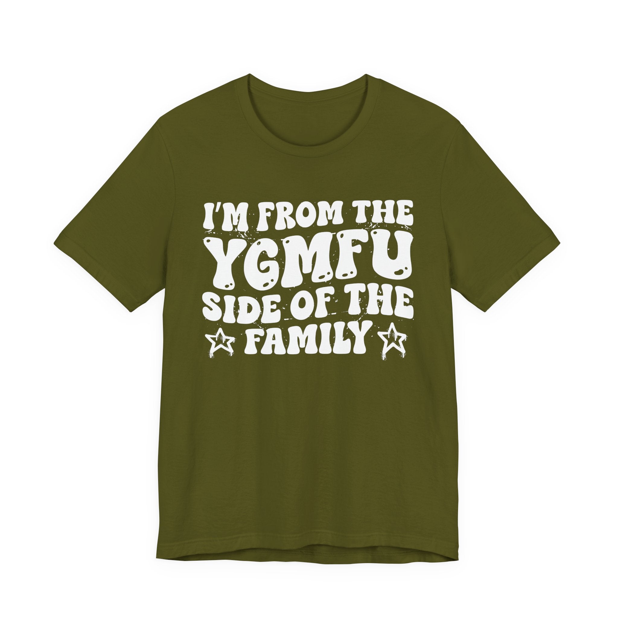I'm From The YGMFU (You Got Me Fucked Up) Side of the Family — Funny Family Pride T-Shirt
