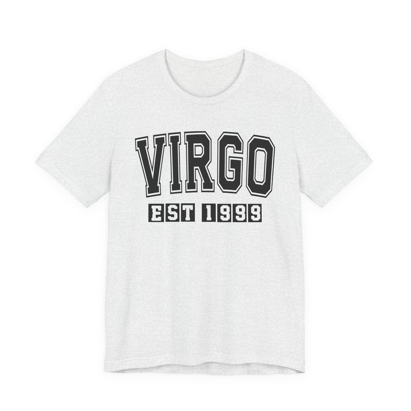 Virgo EST (YEAR) Personalization — Zodiac Birthday T-Shirt